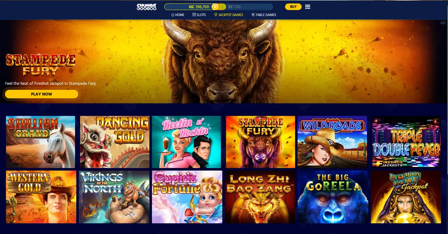Chumba Casino Games